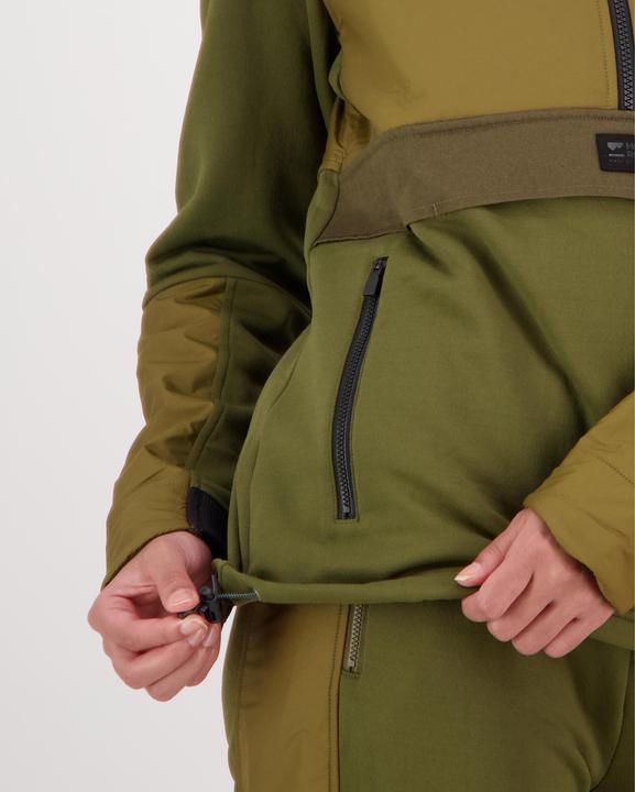 Actual product image Mons Royale Decade merino fleece jumper (XS)