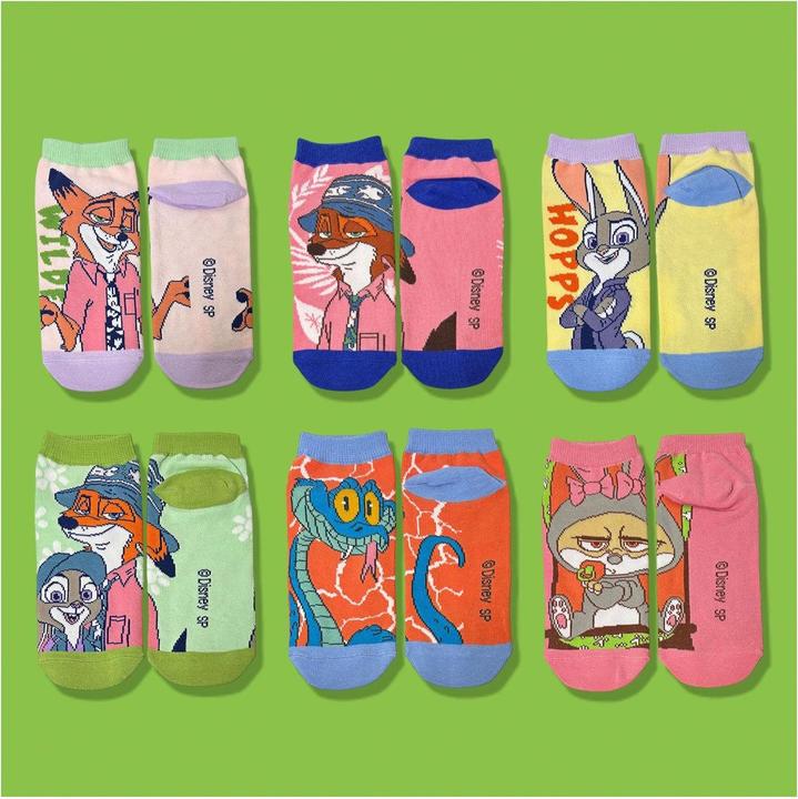 Produktbild Disney Nick Zootopia 2 Socken 36-39 (Einzelpack, 36 - 39)