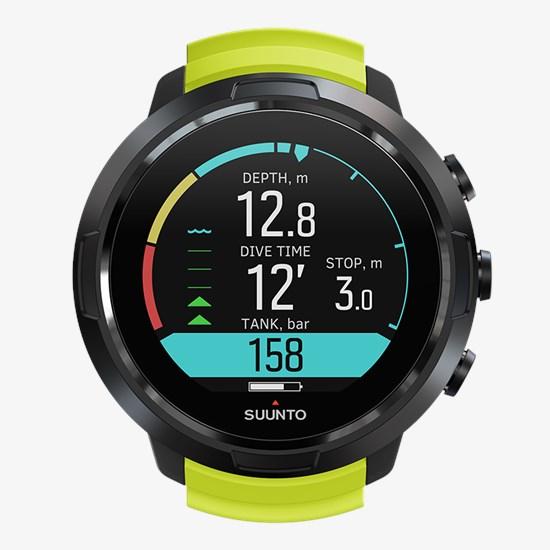 Produktbild Suunto D5 Black Lime With USB Cable