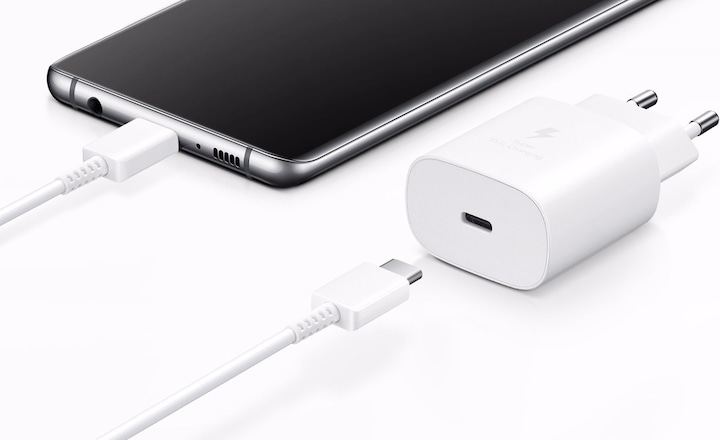 Actual product image Samsung Quick charger EP-TA800XW (25 W)