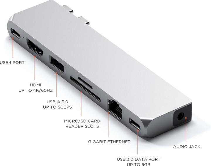 Produktbild Satechi Pro Hub Max (USB-C, 8 Ports)