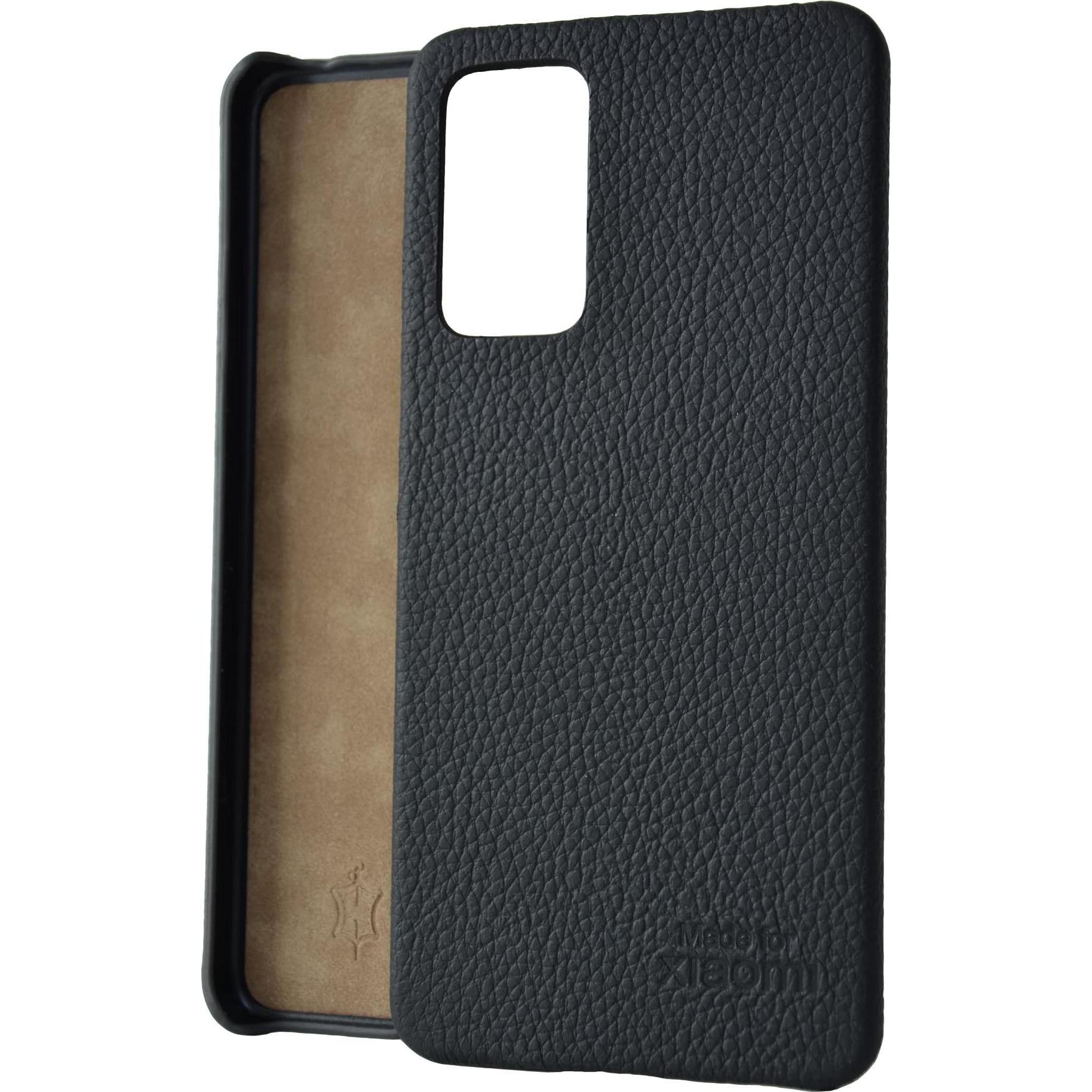 Mike Galeli Lenny Echtleder Backcover für Xiaomi Redmi Note 11 Pro, Schwarz (Xiaomi Redmi Note 11 Pro 5G, Xiaomi Redmi N...