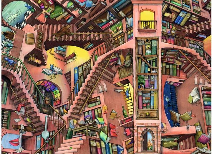 Produktbild Ravensburger Verrückte Bibliothek (500 Teile)