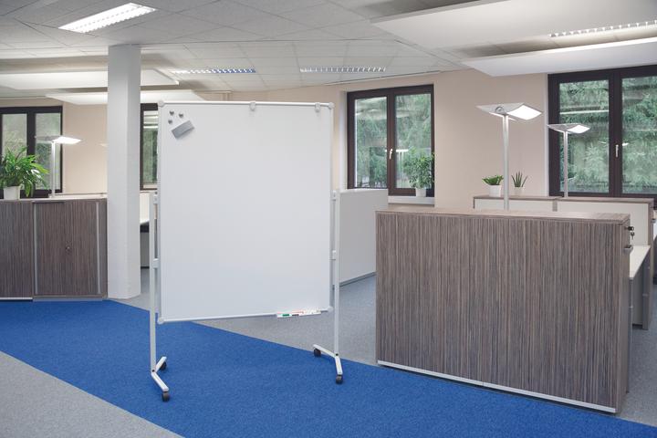 Produktbild Maul Moderationstafel MAULpro Textil blau (120 x 150 cm)