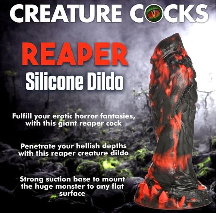 Produktbild Creature Cocks Grim Reaper - Silicone Dildo/Black