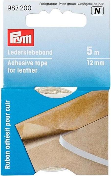 Produktbild Prym Lederklebeband 12 mm, Karte 5 m (12 mm)