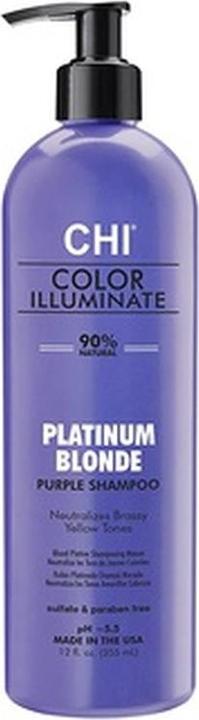 Immagine prodotto Farouk Systems Chi Colour Illuminate Shampoo - Biondo Platino 355ml (Shampoo liquido, 355 ml)