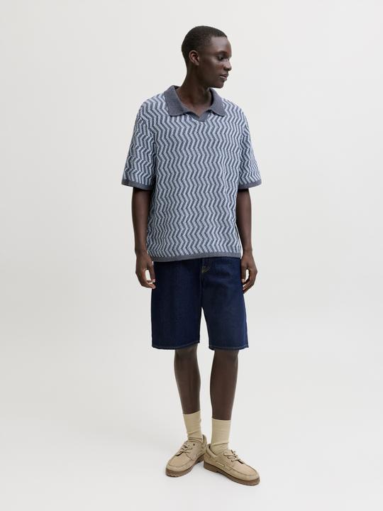 Produktbild Jack & Jones Joraiden Knit Split Neck Polo Styd Ss26 (XL)