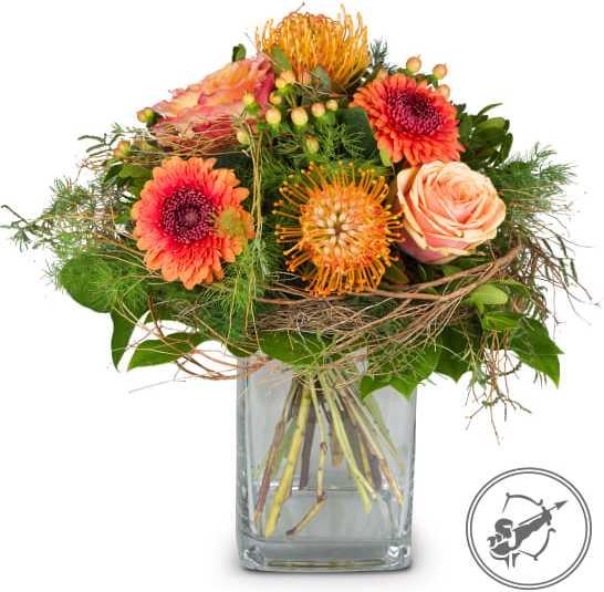Image du produit Fleurop Bouquet Sagittaire (23.11. - 21.12.) (Fleurs coupées)