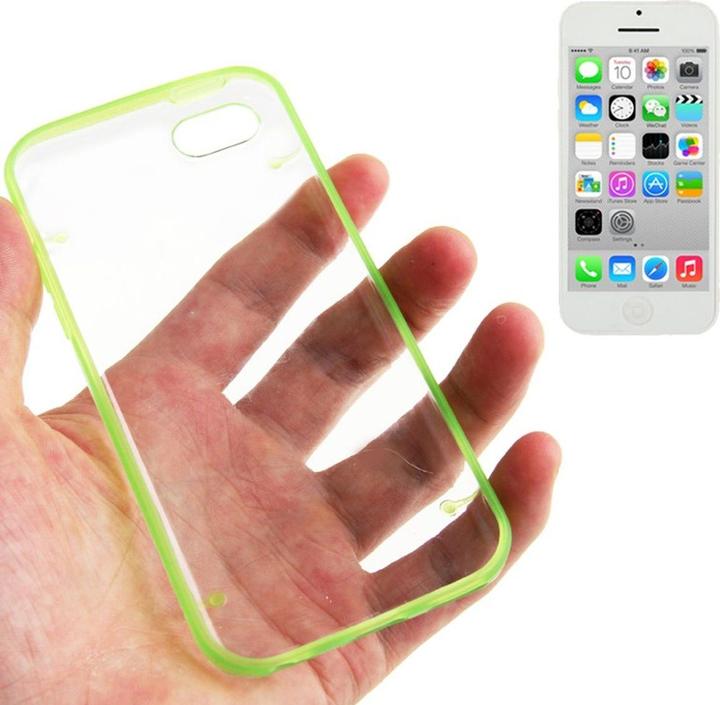 Actual product image König Design Hard Case Protector for Mobile Apple iPhone 5C Green (Apple iPhone 5c)