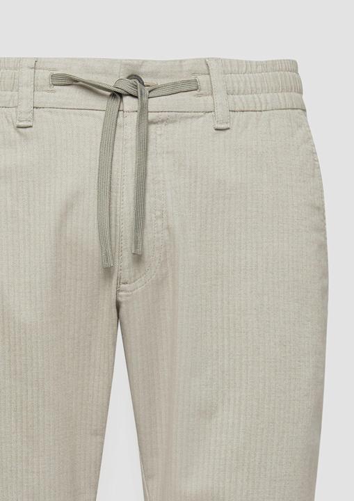 Immagine prodotto s.Oliver Phoenix: Fein gemusterte Chino mit Elastikbund (W38/L36)