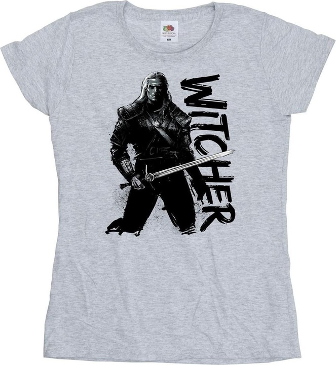 Produktbild Netflix The Witcher Sketch Geralt TShirt (L)