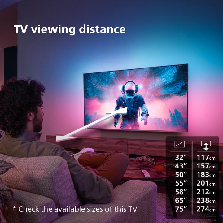 Produktbild Philips 43PUS8108/12 (43", LCD, 4K, 2023)