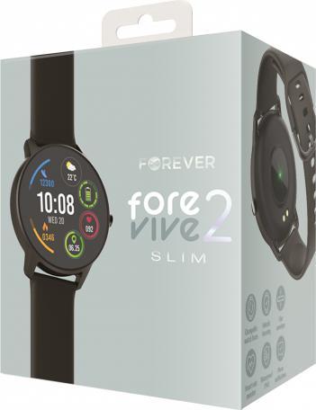 Actual product image Forever Smartwatch ForeVive 2 Slim SB-325 black