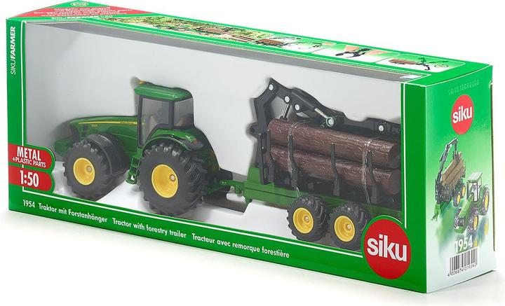 Immagine prodotto Siku Trattore con rimorchio forestale