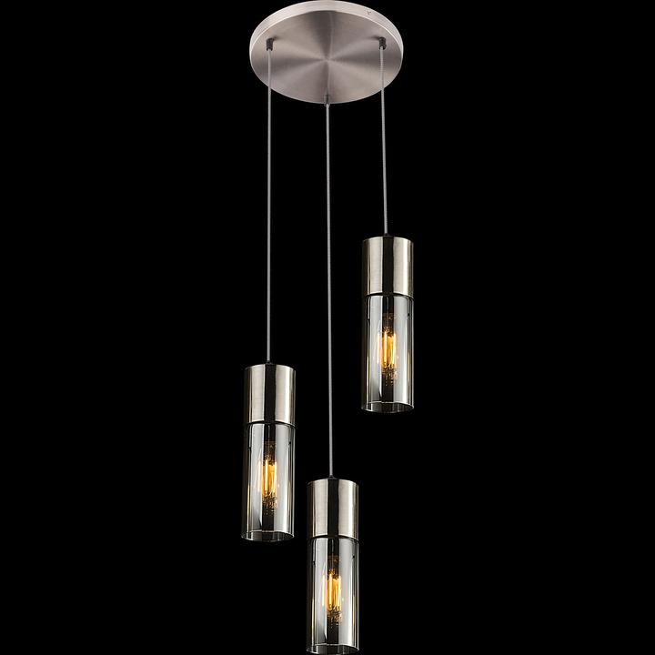 Actual product image Globo Pendant lamp Annika metal matt 3xE27 (E27)