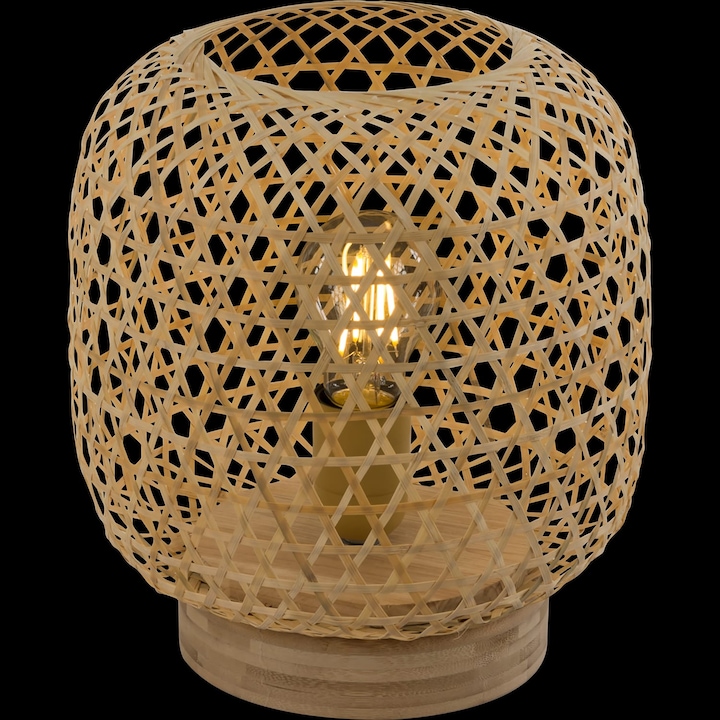 Image du produit Globo Lampe de table Mirena nature 1xE27 (E27)