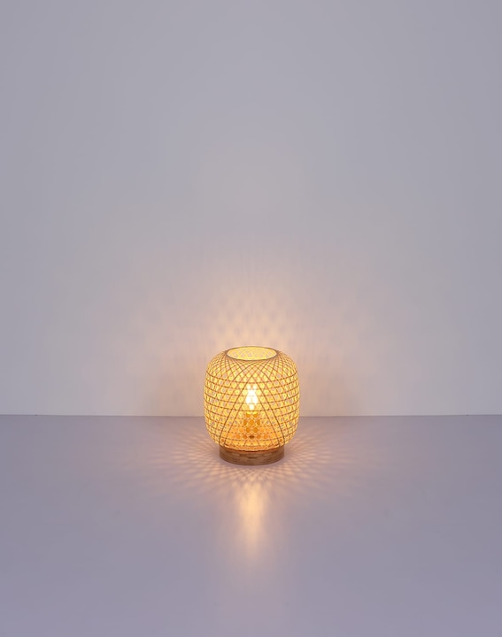 Image du produit Globo Lampe de table Mirena nature 1xE27 (E27)