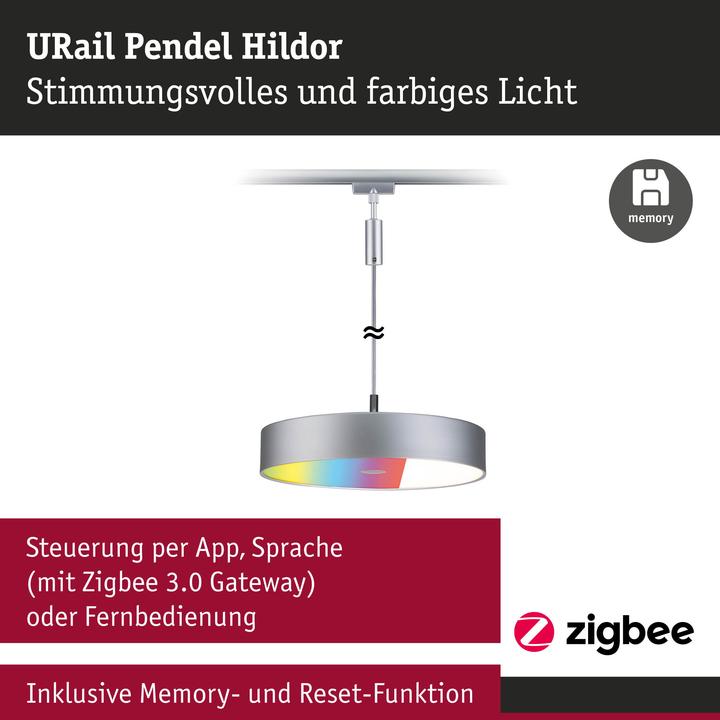 Image du produit Paulmann URail Pendel Hildor Zigbee (1050 lm)