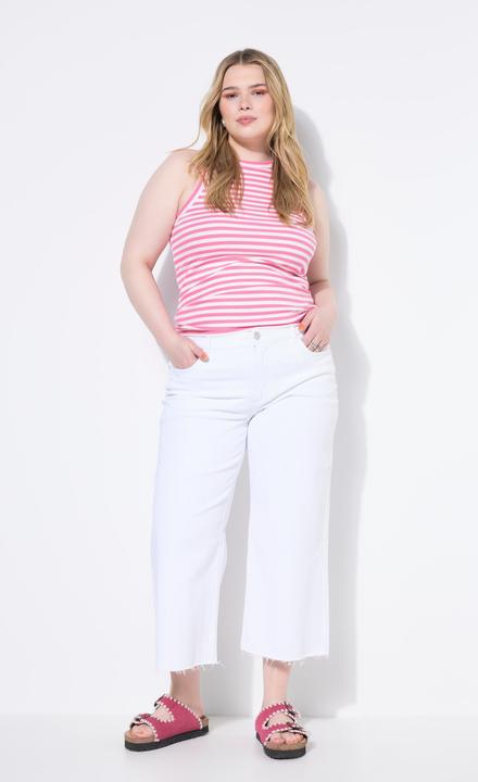 Actual product image Studio Untold Denim Elastic Waist Culottes (54)