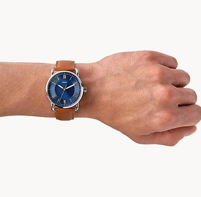 Immagine prodotto Fossil Il minimalista 3H (Orologio da polso analogico, 44 mm)