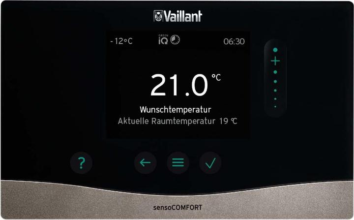 Vaillant Heating controller sensoCOMFORT VRC 720, eBUS interface