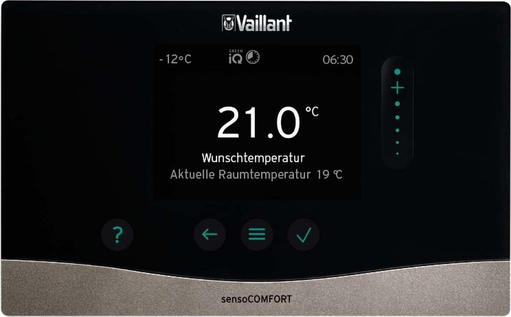 Produktbild Vaillant Heizungsregler sensoCOMFORT VRC 720, eBUS-Schnittstelle