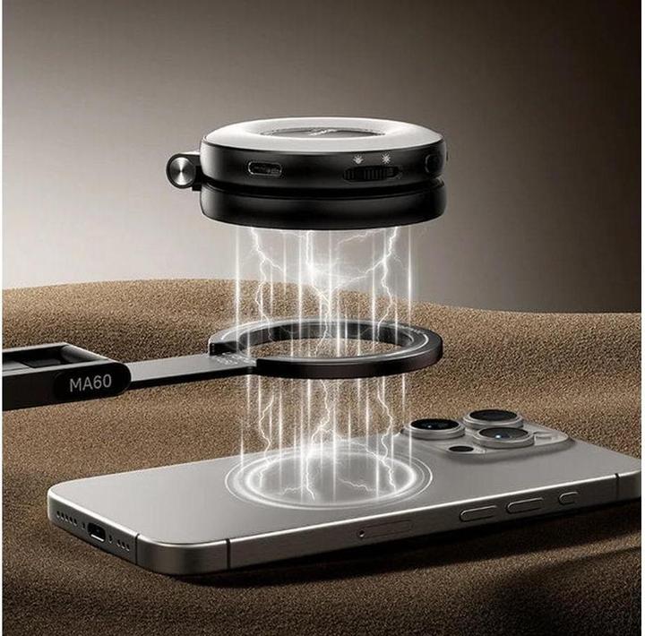 Immagine prodotto Ulanzi MA60 Mini MagSafe-Tripod Foldable - Purple (Metallo)