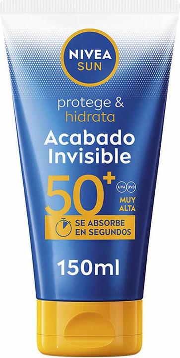 Actual product image NIVEA Invisible Finish Sunscreen SPF50+ (SPF 50+, 150 ml)