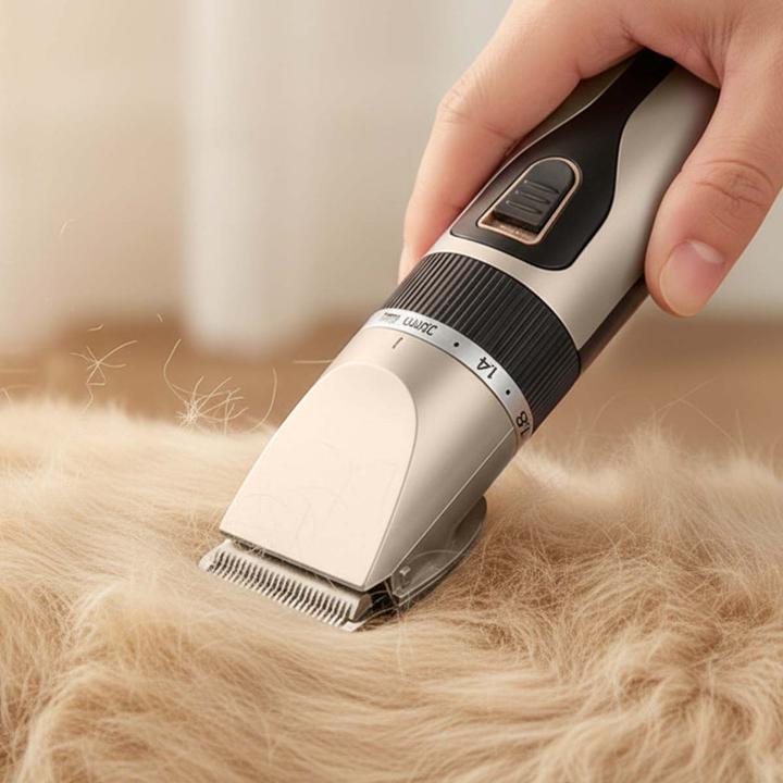 Actual product image Avizar Tierhaarschneider 5W 1200 mAh für Hunde & Katzen (Cat, Dog)