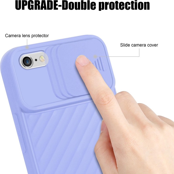 Image du produit Cadorabo Couverture TPU avec protection pour appareil photo (Apple iPhone 6 Plus)