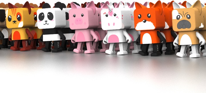 Image du produit Mobility on Board Dancing Animal speaker Bouledogue (4 h, Fonctionnement sur batterie)