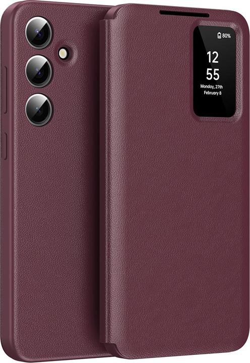 Produktbild Techsuit - SmartView Series - Samsung Galaxy S24 - Red (Samsung Galaxy S24)