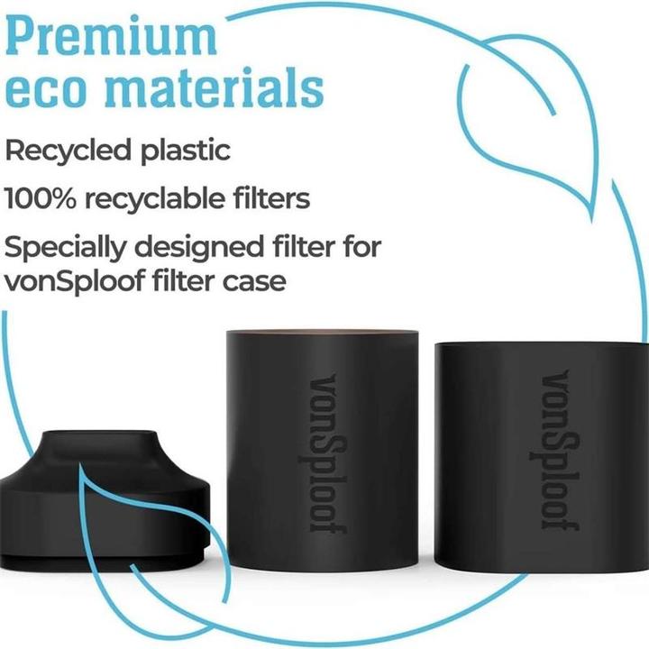 Actual product image VonSploof Filter Smokebuddy grau