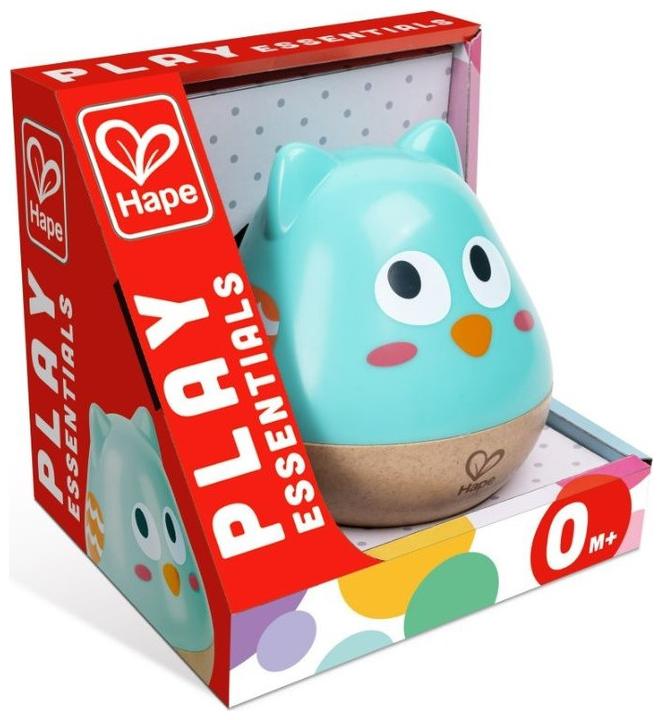 Produktbild Hape Owl Musical Wobbler Blue