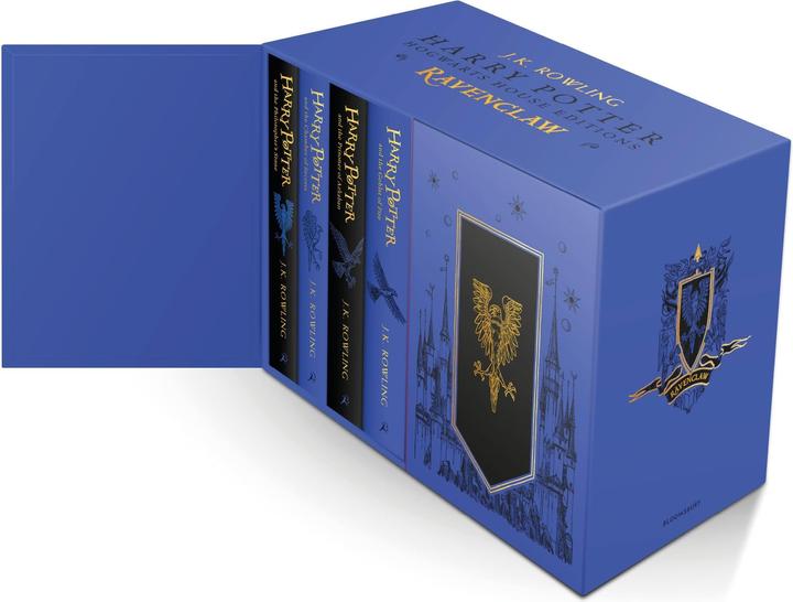 Harry Potter Ravenclaw House Editions Hardback Box Set (Anglais, J.K. Rowling, 2021)