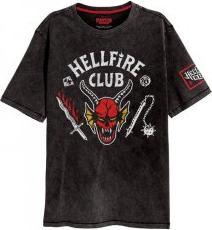 Produktbild NoName STRANGER THINGS - Hellfire Crest - T-Shirt Unisex (M) (M)