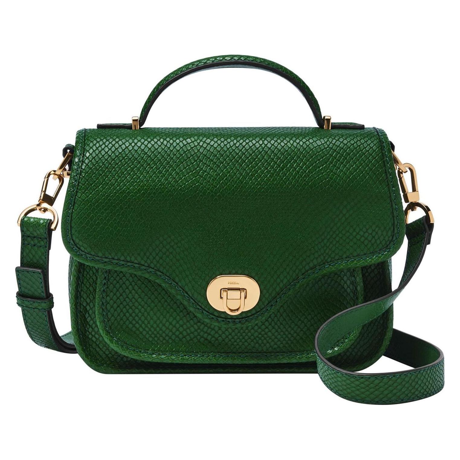 Fossil, Damen, Handtasche, Heritage Top Handle, Grün