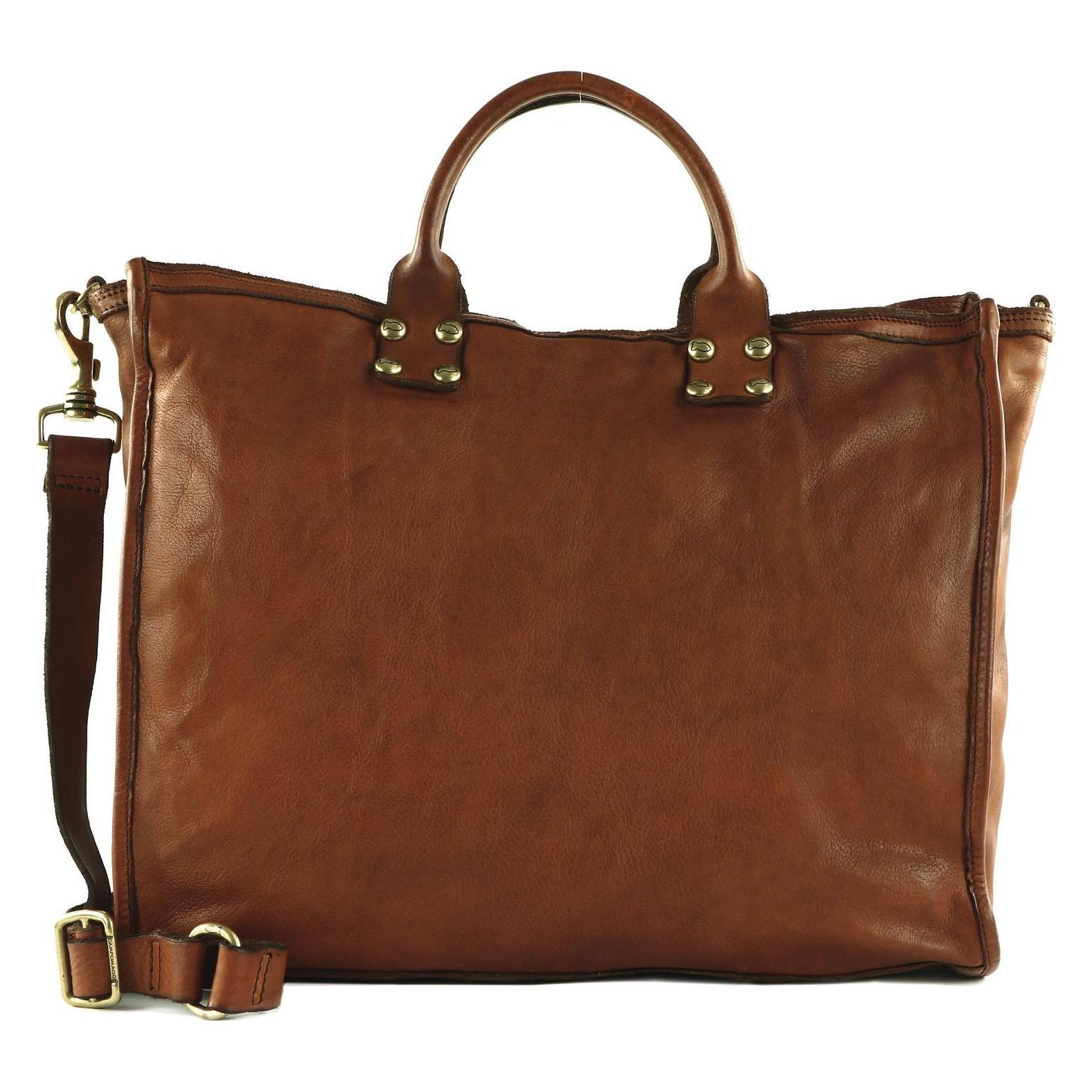 Campomaggi, Damen, Tasche, Shopping Bag, Braun