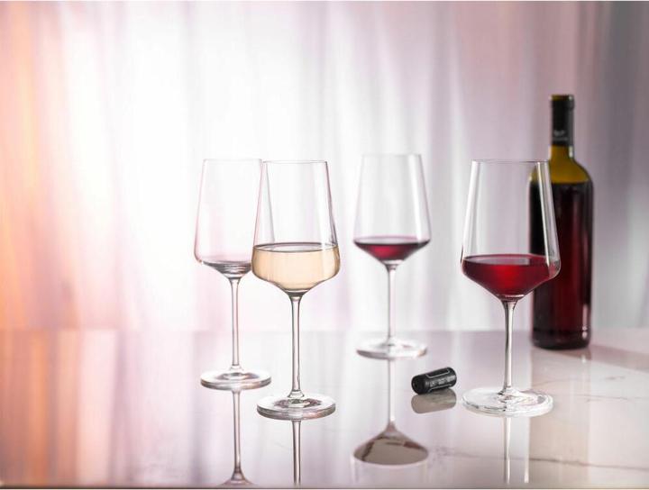 Immagine prodotto Ritzenhoff Set di 8 pezzi bianco chiaro Julie rosso/bianco 2021 (54 cl, 8 Occhiali, Set di bicchieri da vino)