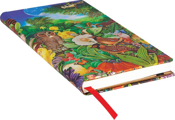 Actual product image Paperblanks GARDEN IN THE MOON - Notebook (A6, Lined, Hardcover)