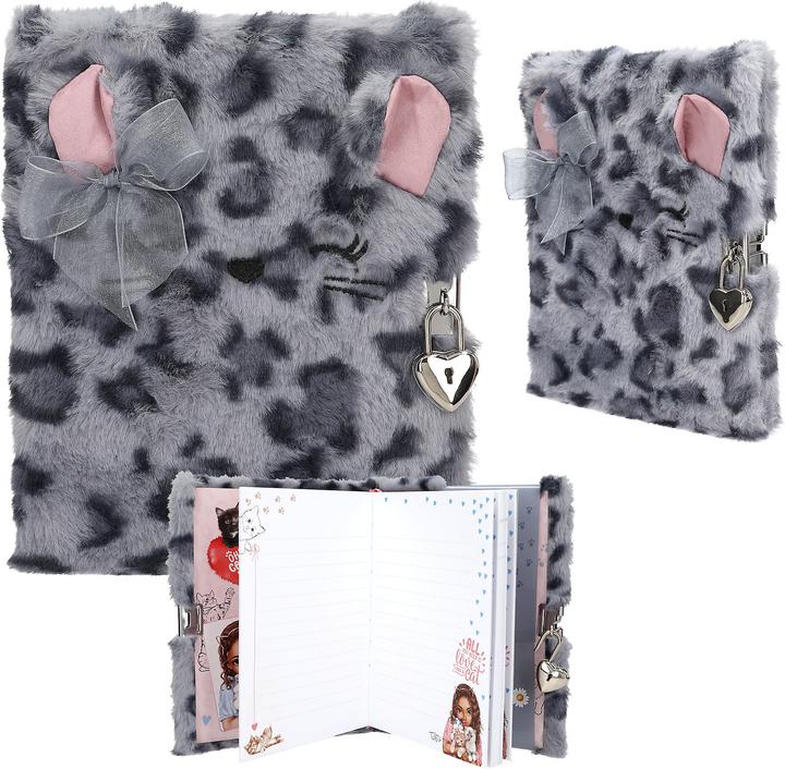 Image du produit Top Model TOPModel - COSY CAT Diary With Lock Blue ( 0413356 ) (À rayures, Couverture souple)