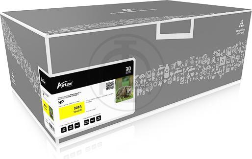 Produktbild Astar Gelb - Tonerpatrone (entspricht: HP 307A) - für HP Color LaserJet Professional CP5225, CP... (Y)