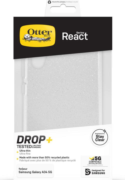 Actual product image OtterBox React (Samsung Galaxy A34 5G)