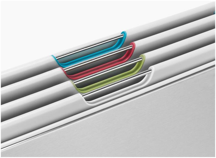 Actual product image Joseph Joseph Folio Schneidbrett 4tlg. farbkodiert
