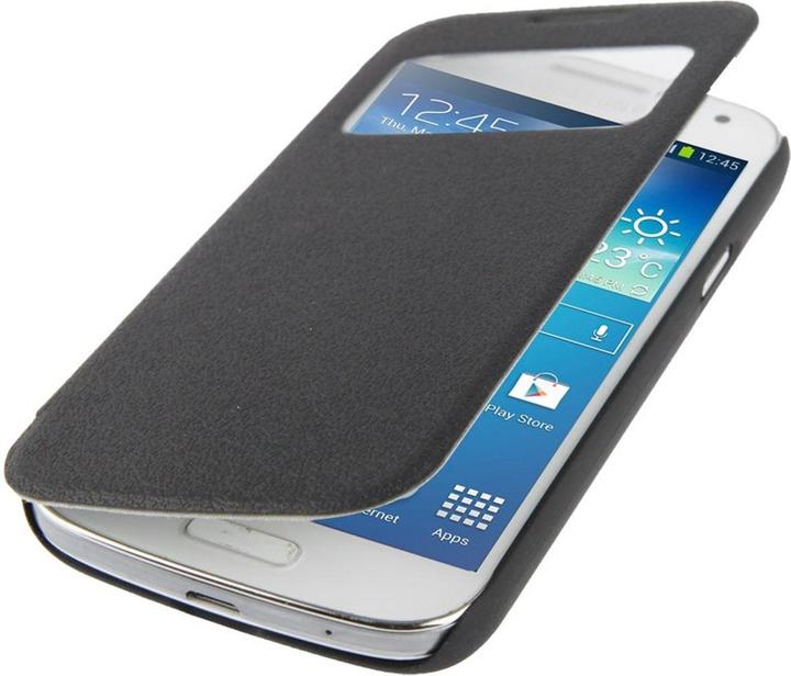 Produktbild König Design Handyhülle Schutzhülle für Samsung Galaxy S4 mini / i9190 schwarz (Samsung Galaxy S4 mini)