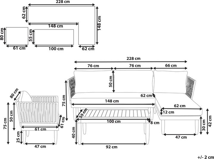 Produktbild Beliani Cremona