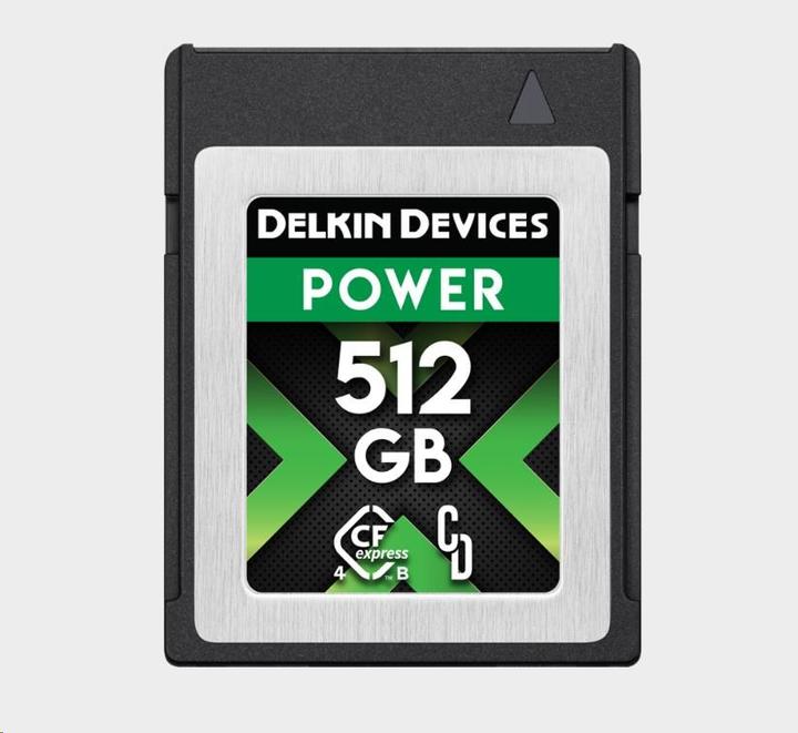 Delkin CFexpress Power R3650/W3240/SW820 (4.0) 512GB (512 GB, CFexpress type B)
