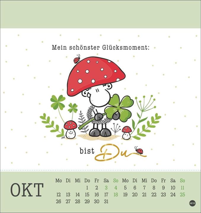 Produktbild sheepworld Postkartenkalender 2026 (16 x 17 cm, Harter Einband, Deutsch)