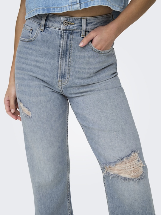 Produktbild Only ONLCAMILLE Hohe Taille Weiter Beinschnitt Jeans Jeans mit weitem Bein (28)